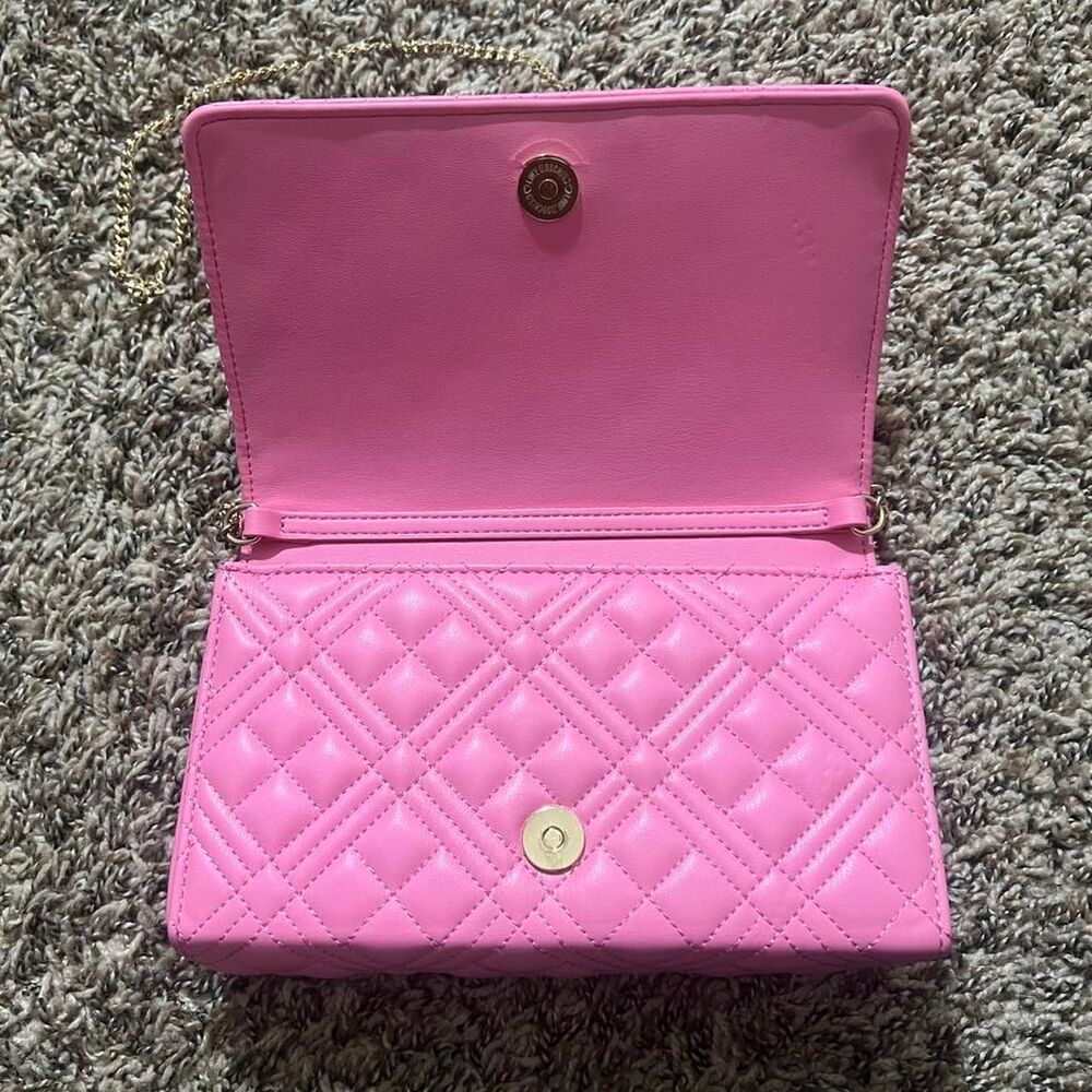 Love Moschino Pink Quilted Bag - Picture 2 of 8